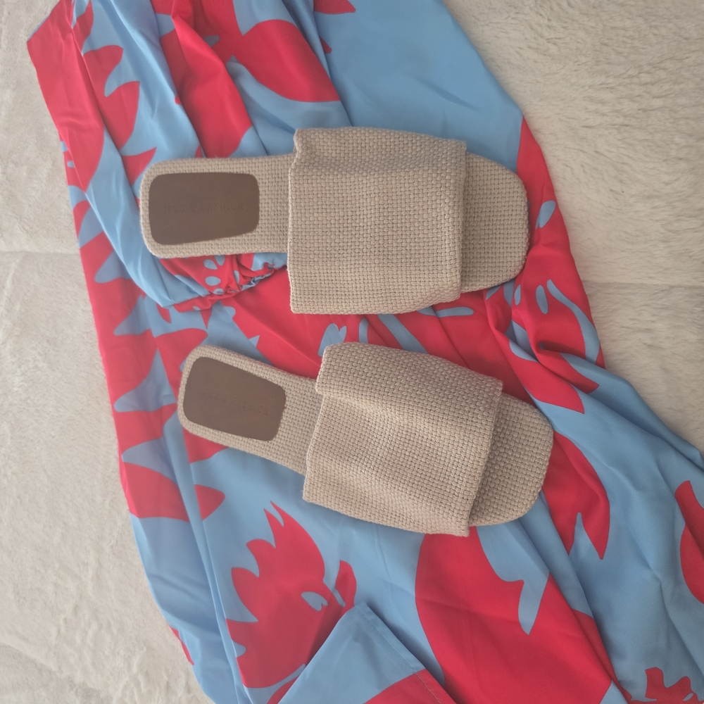 Tan Suede Sandals with Minimalist Design